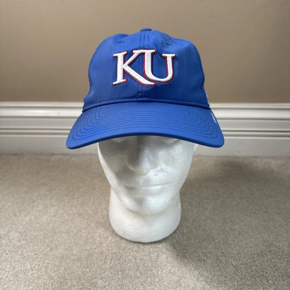 NWT Kansas Jayhawks‎ Mens Womens Hat Slouch Aeroready Hat Cap KU Basketball